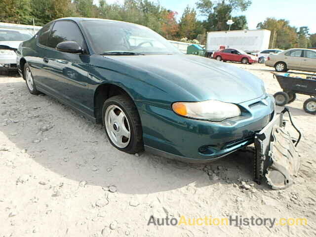 2000 CHEVROLET MONTE CARL, 2G1WW12E3Y9208875