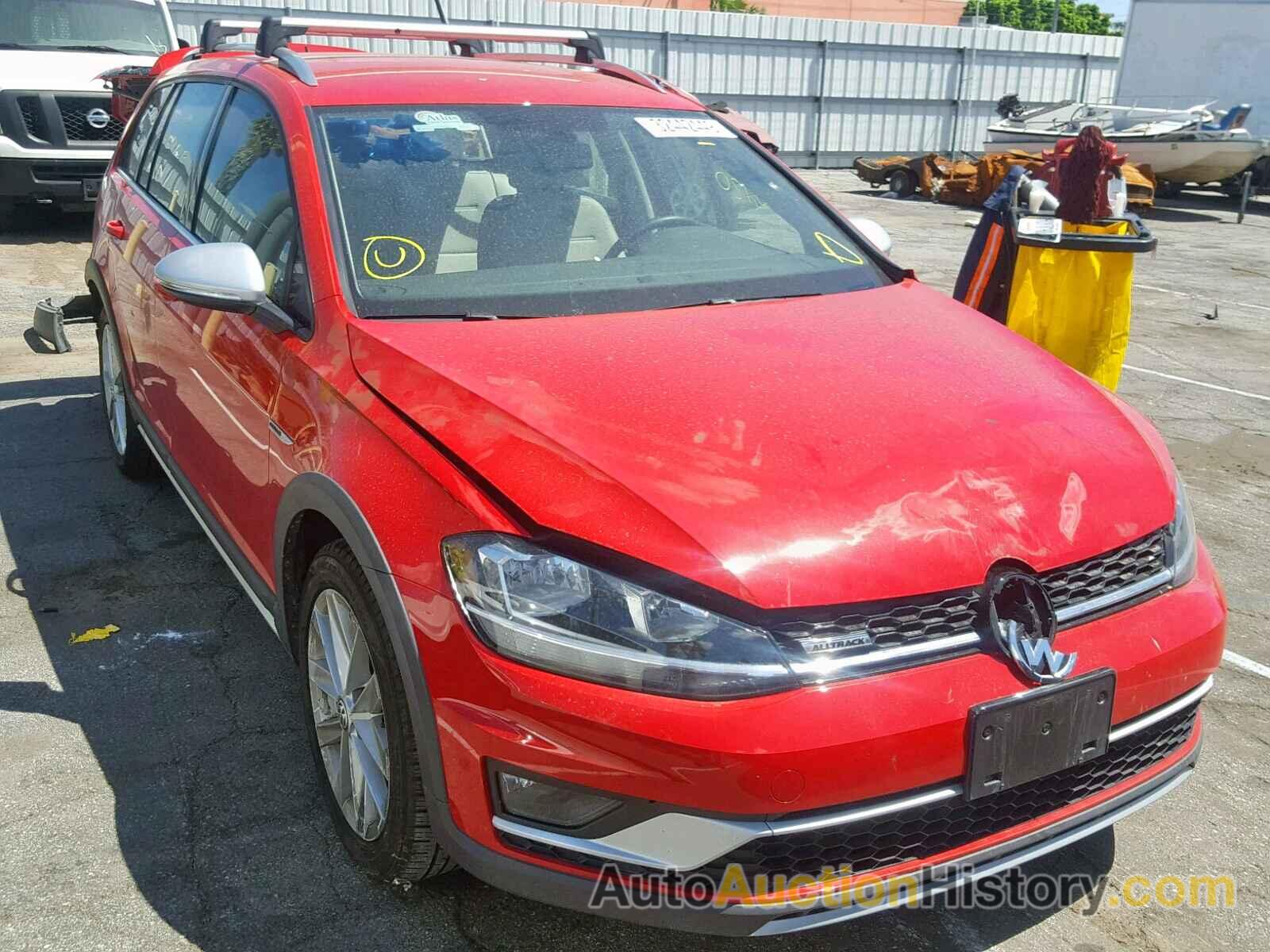 2018 VOLKSWAGEN GOLF ALLTRACK S, 3VWH17AU9JM758506