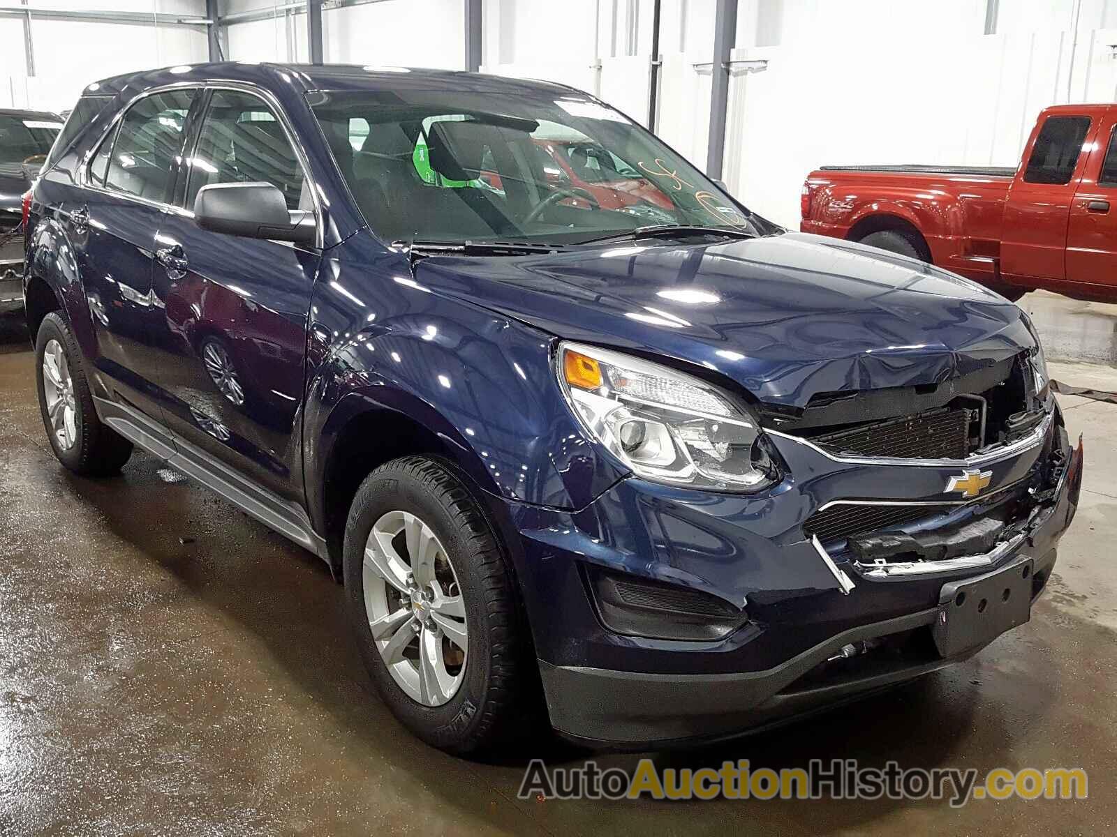 2016 CHEVROLET EQUINOX LS LS, 2GNALBEK6G6205123