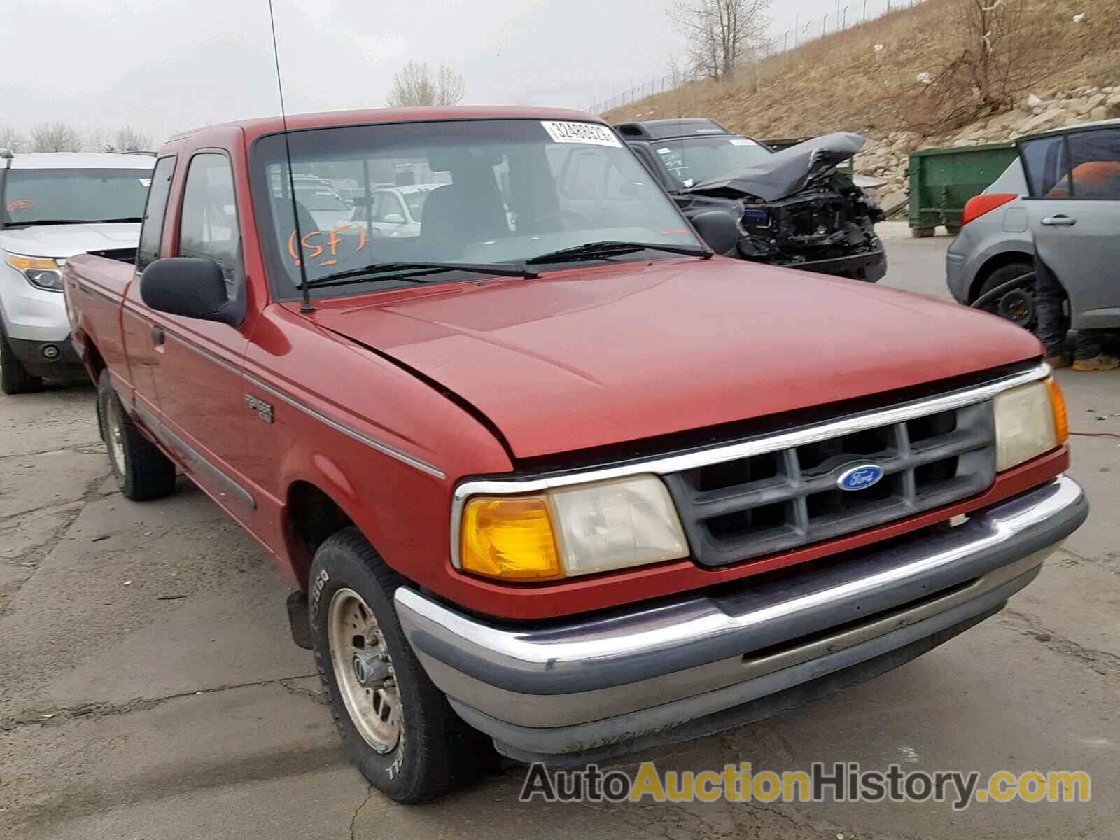 1993 FORD RANGER SUPER CAB, 1FTCR14XXPPB22771