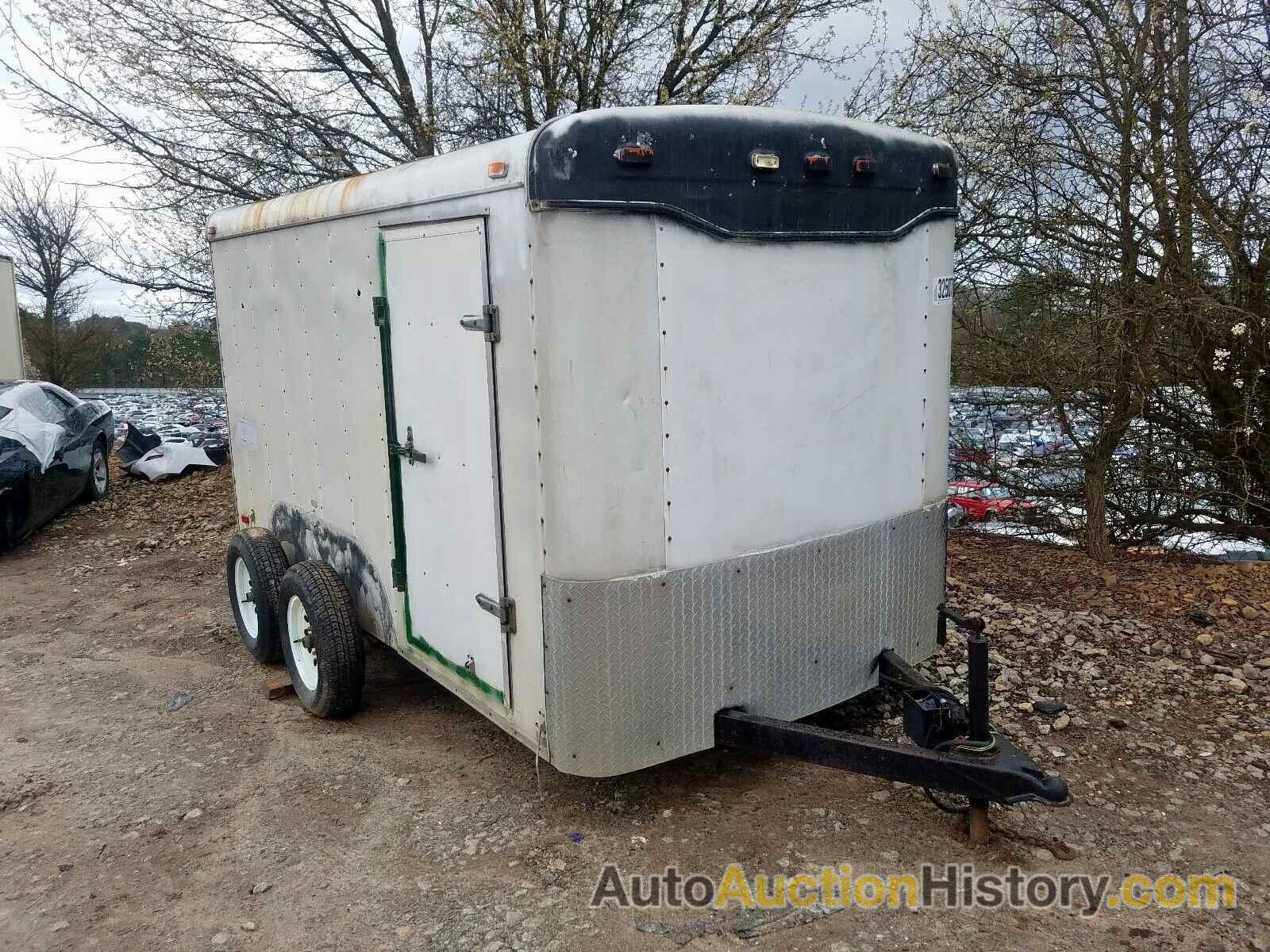 2001 CARGO TRAILER, 4XSPB14281G030014