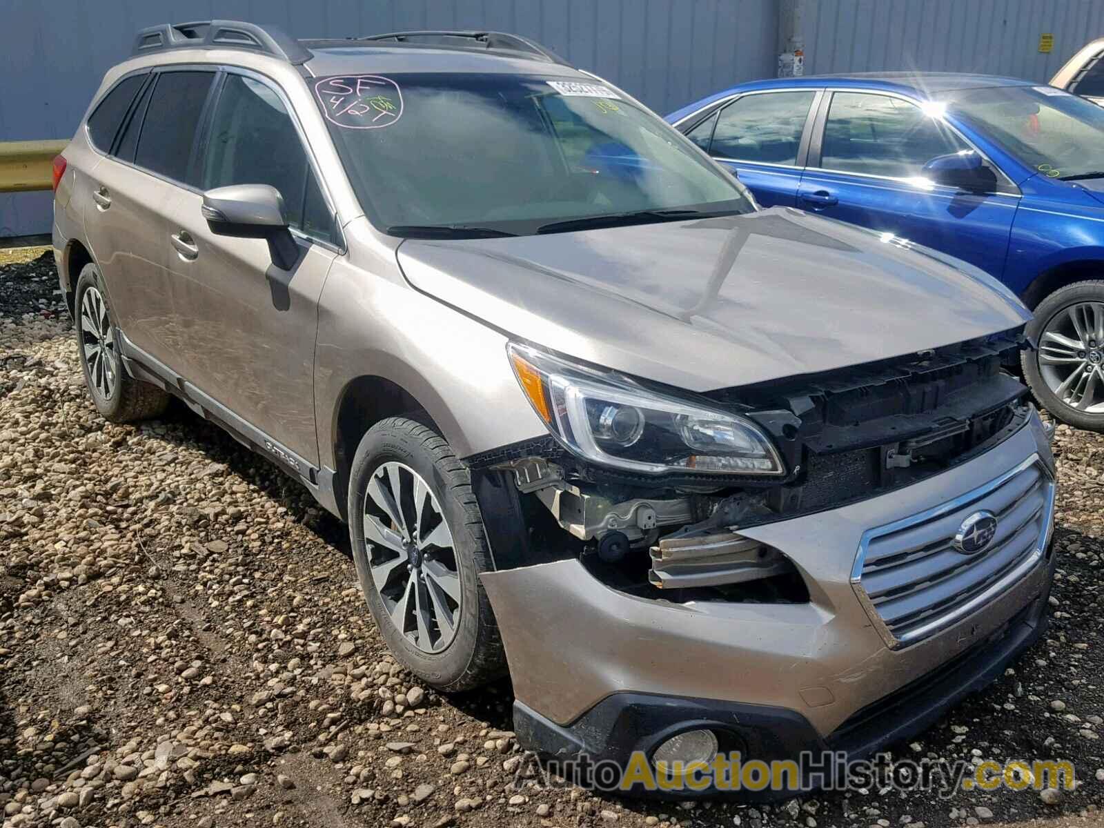 2016 SUBARU OUTBACK 3.6R LIMITED, 4S4BSENC5G3342955