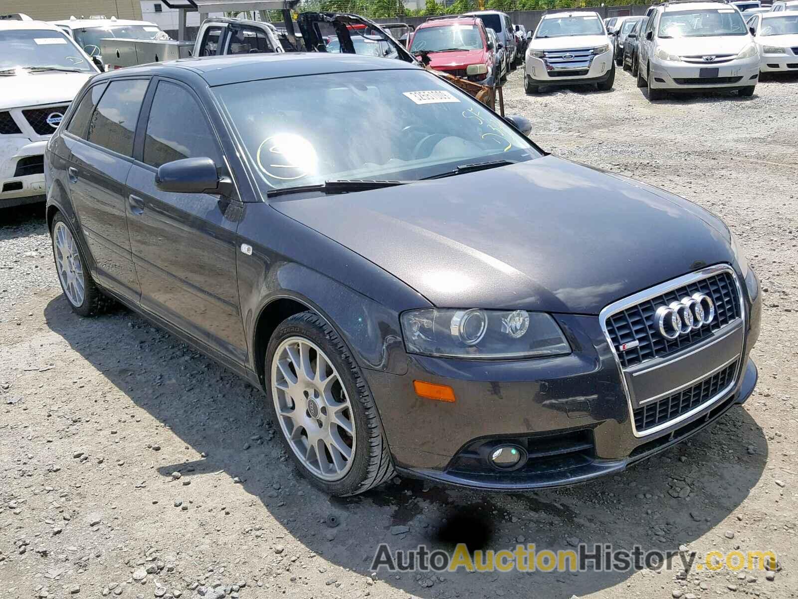 2007 AUDI A3 S-LINE 3.2 QUATTRO, WAUKD78P27A127437