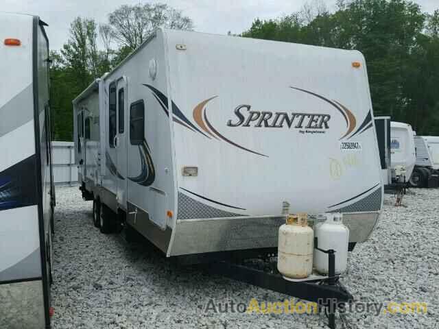 2011 KEYSTONE SPRINTER, 4YDT27621B1530318