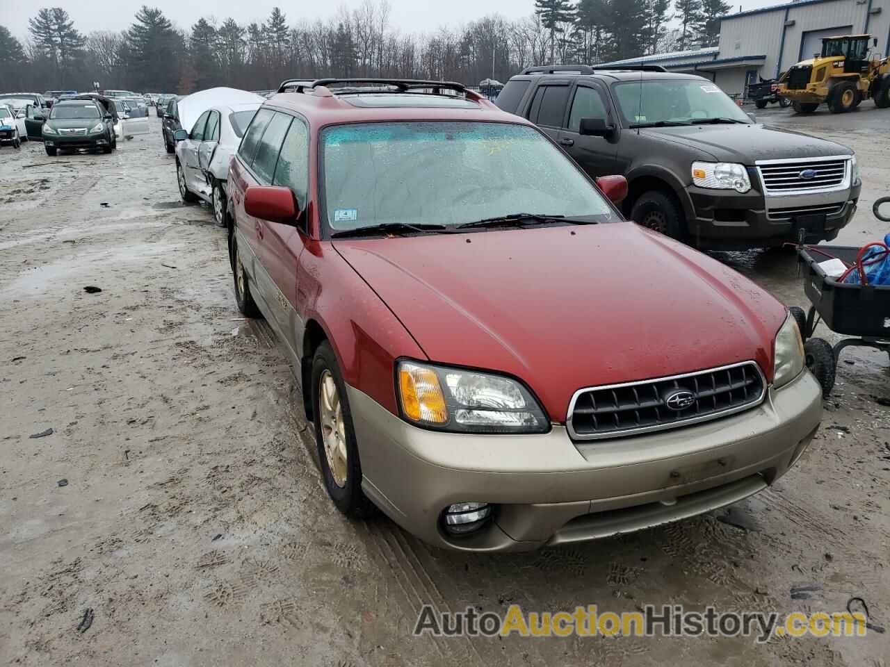 2003 SUBARU LEGACY OUTBACK LIMITED, 4S3BH686236658675