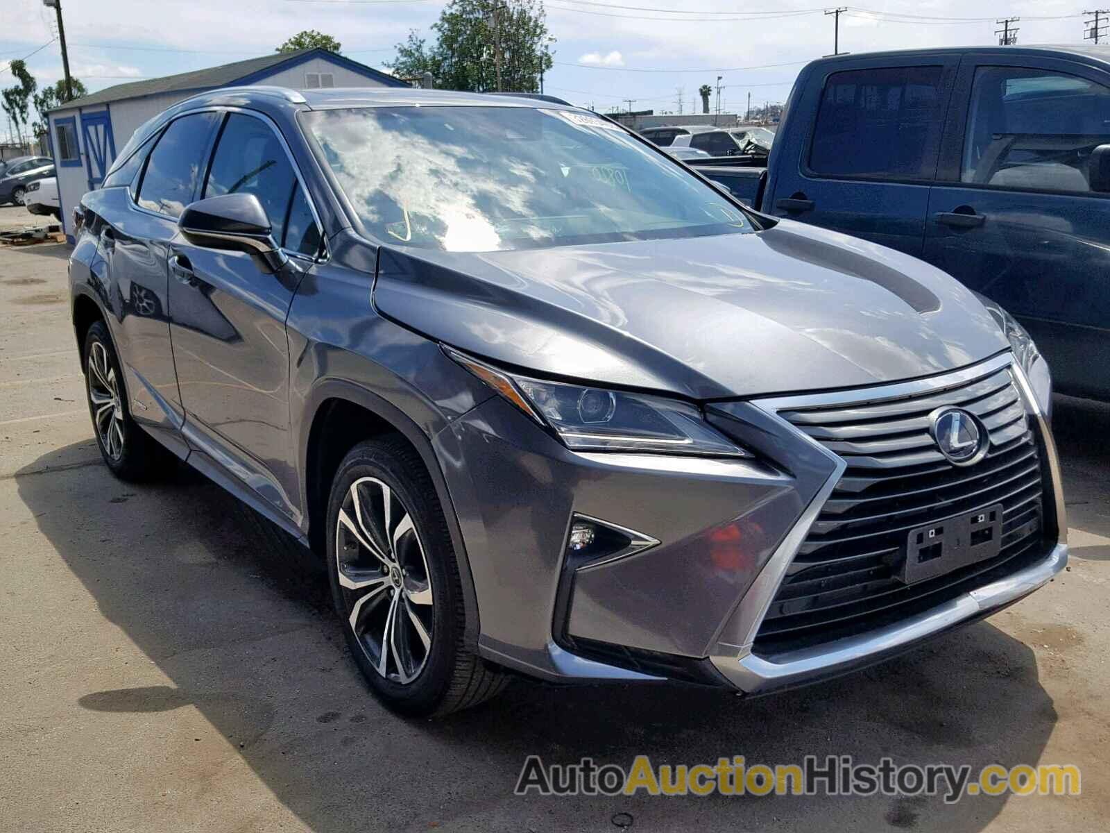 2018 LEXUS RX 450H, 2T2BGMCA9JC021674