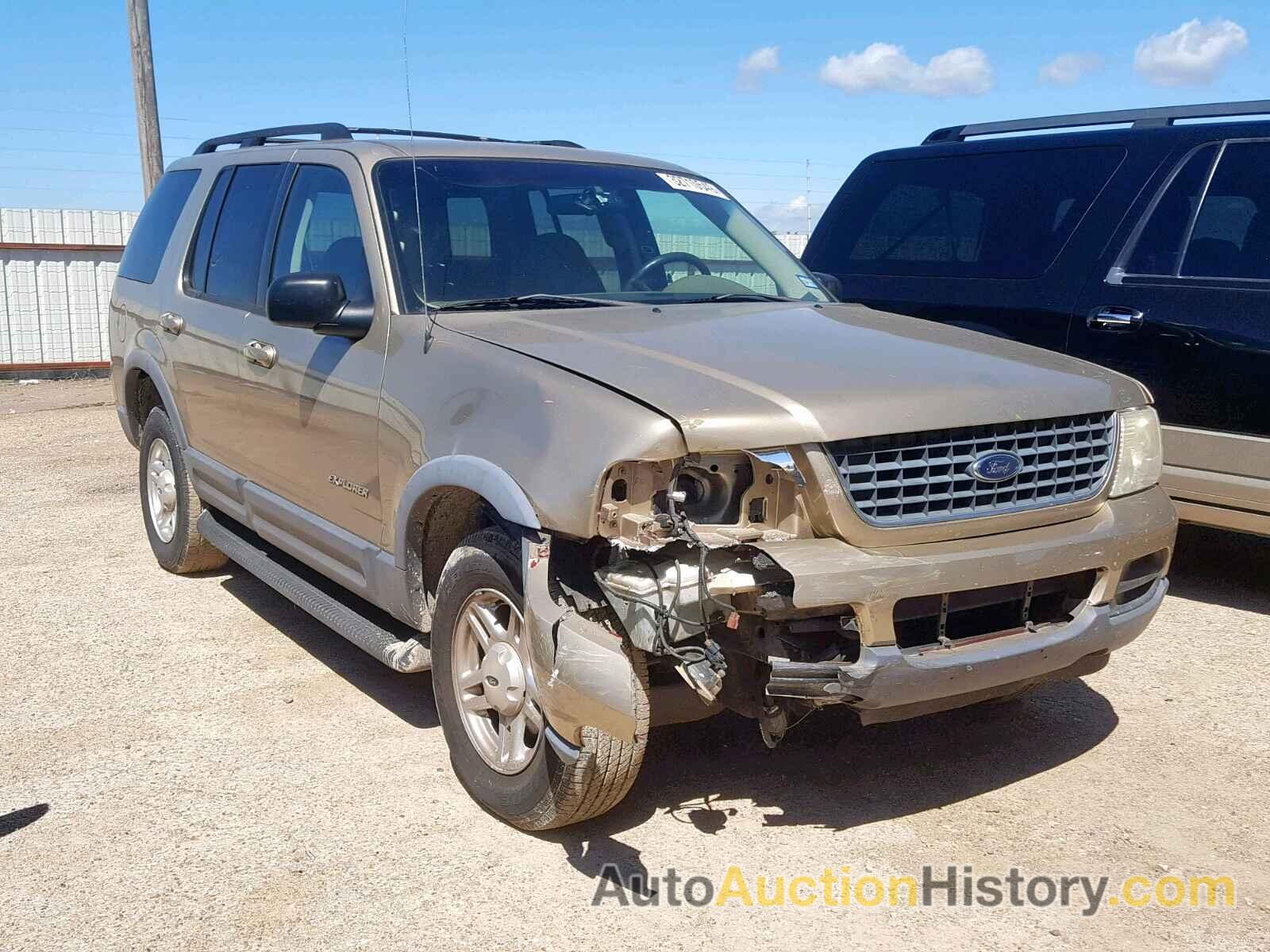 2002 FORD EXPLORER XLT, 1FMZU63E52ZA65118