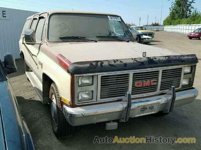 1986 GMC C2500 SUBU, 1G5GC26J7GF504206