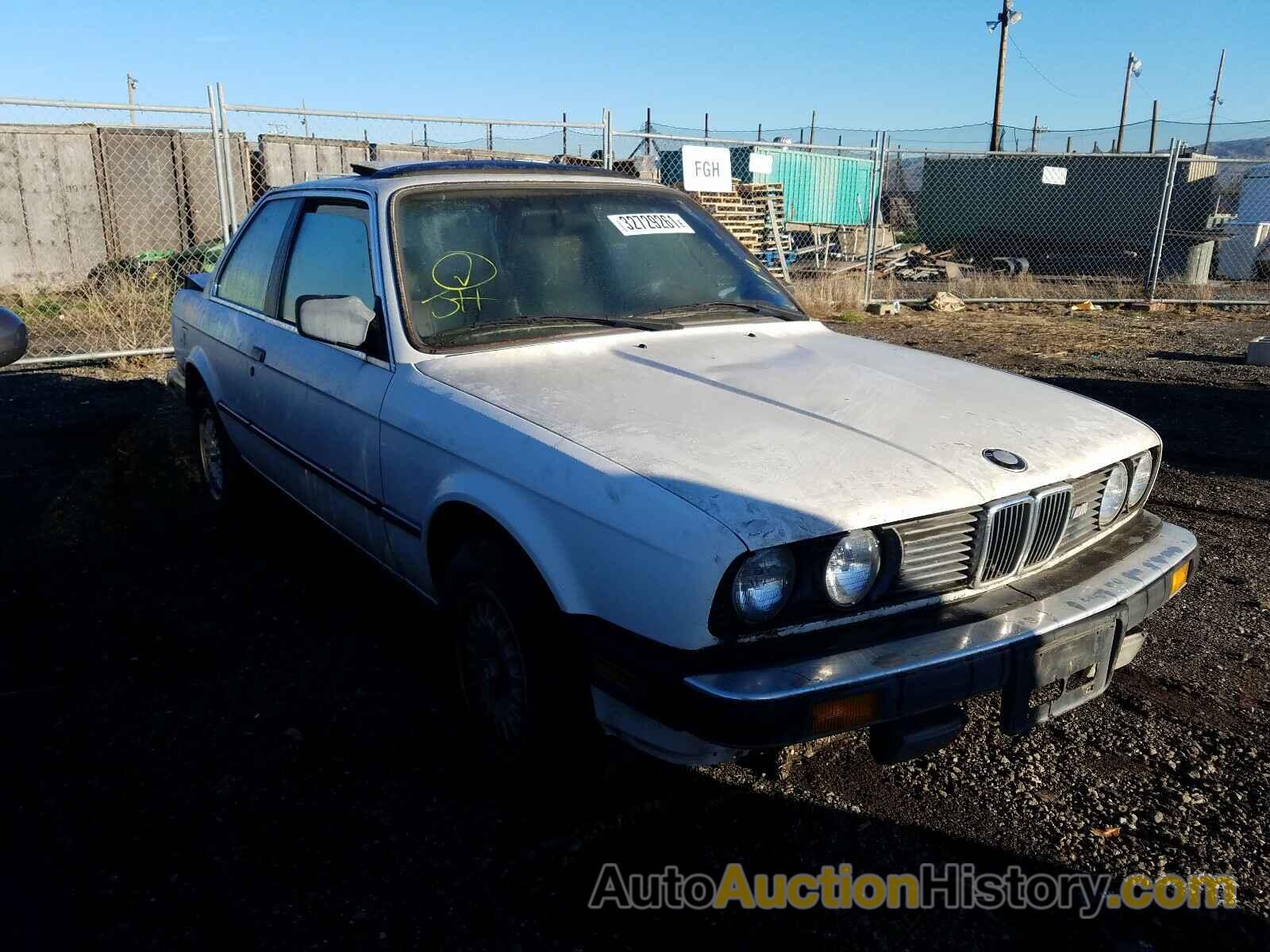 1986 BMW 3 SERIES E, WBAAB5403G9631740