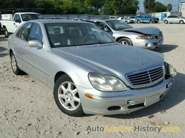 2000 MERCEDES-BENZ S430, WDBNF70J3YA134334