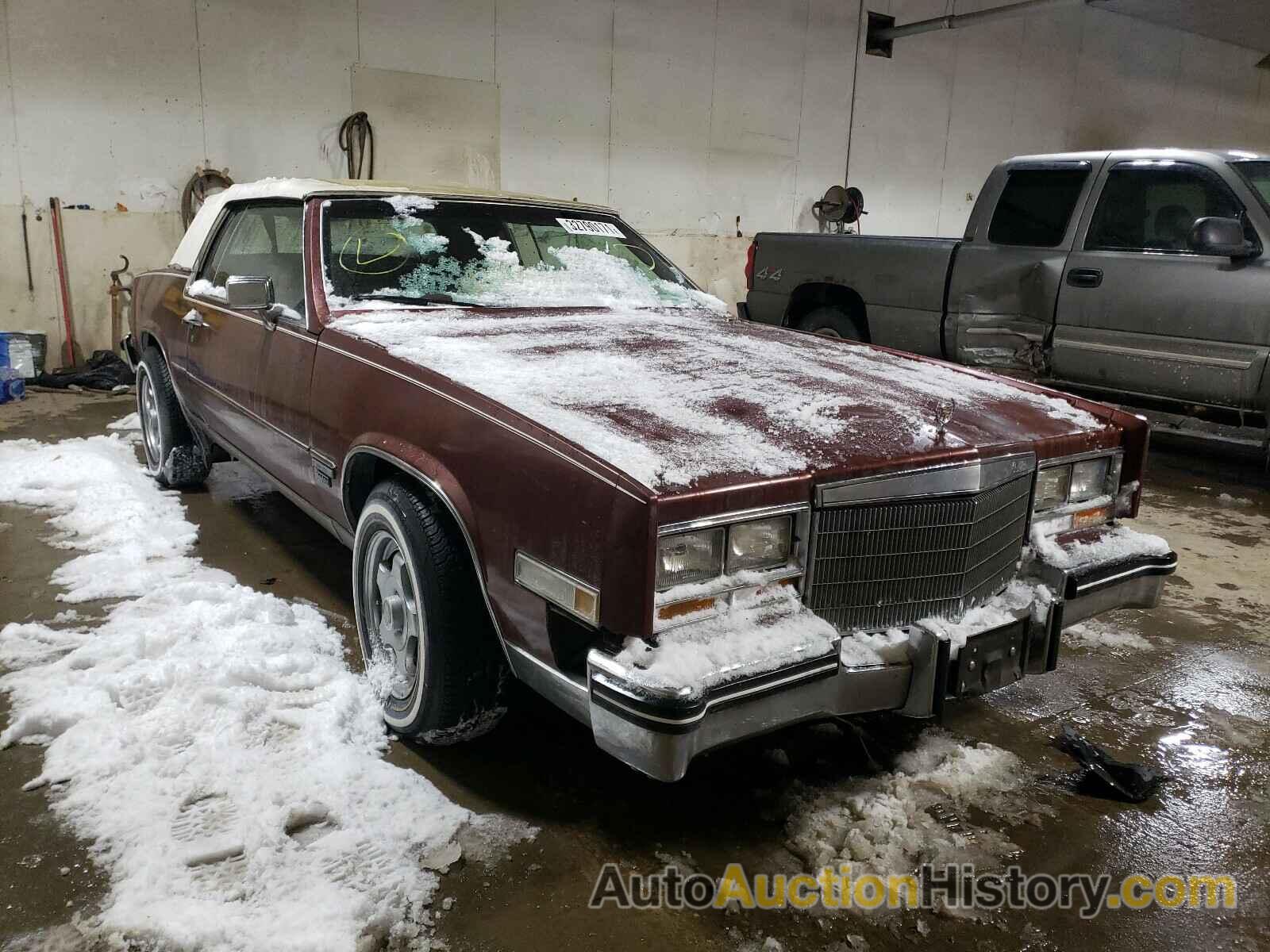 1982 CADILLAC ELDORADO, 1G6AL5787CE618348