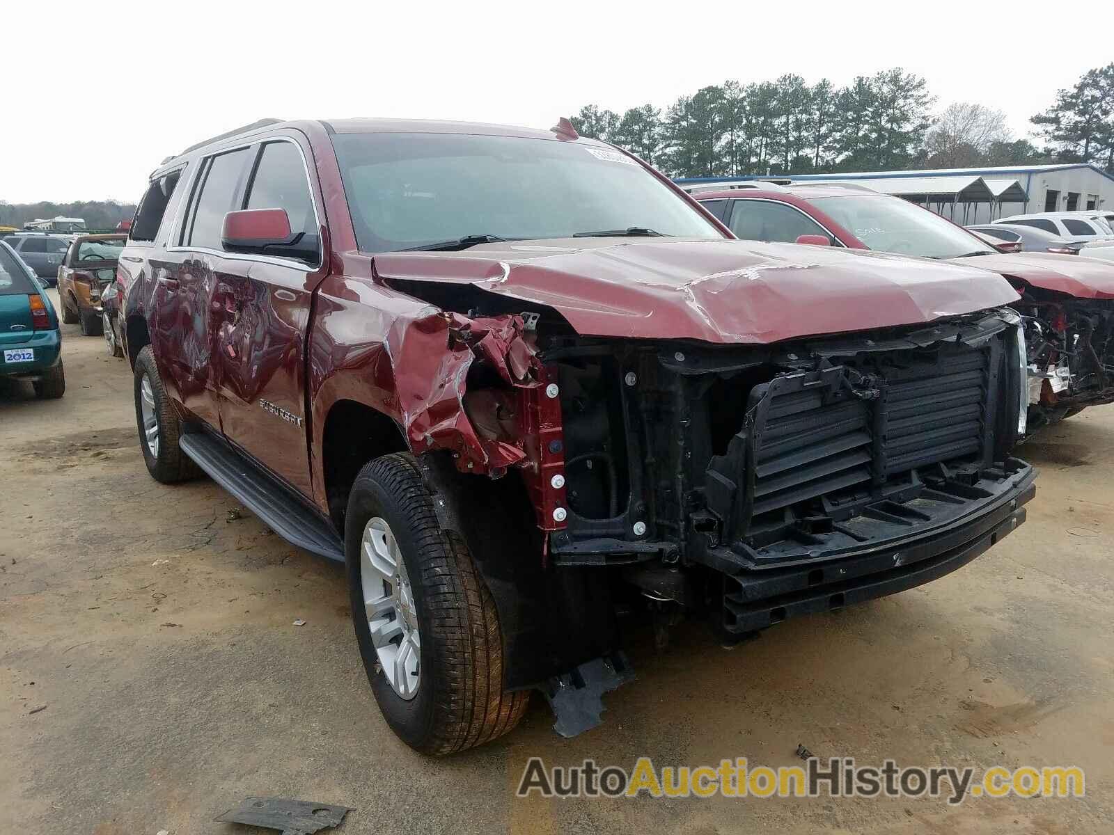 2017 CHEVROLET SUBURBAN C C1500 LT, 1GNSCHKCXHR121963