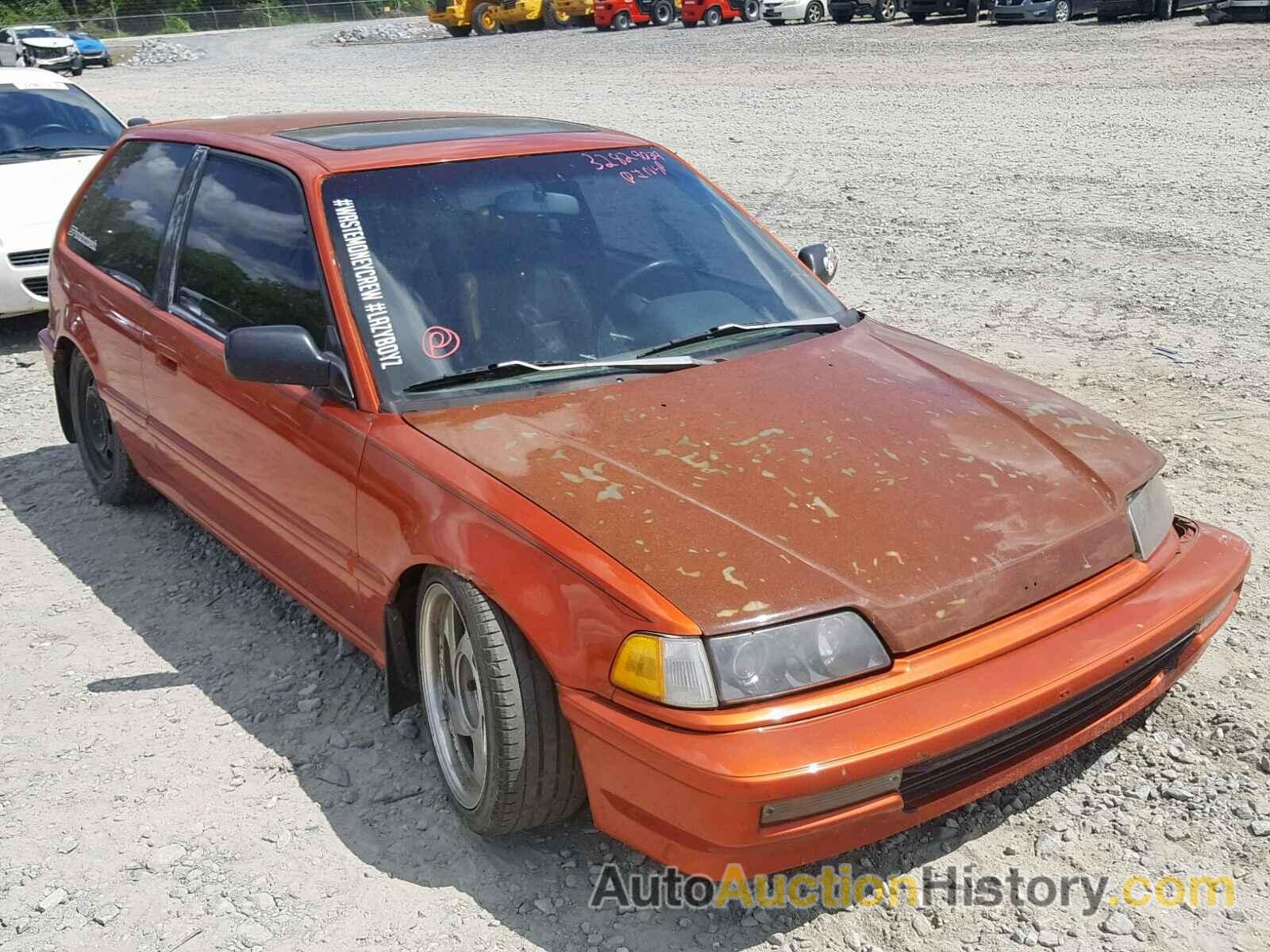 1990 HONDA CIVIC SI, 2HGED7369LH519598