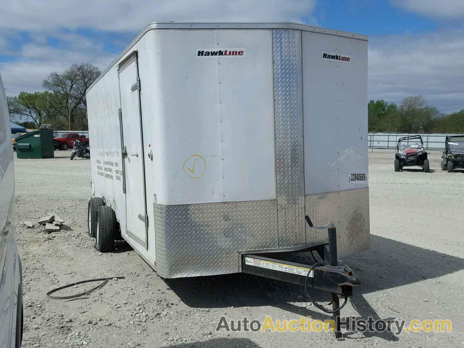 2016 TRAIL KING ENCLOSED, 4YMCL1629GT029540