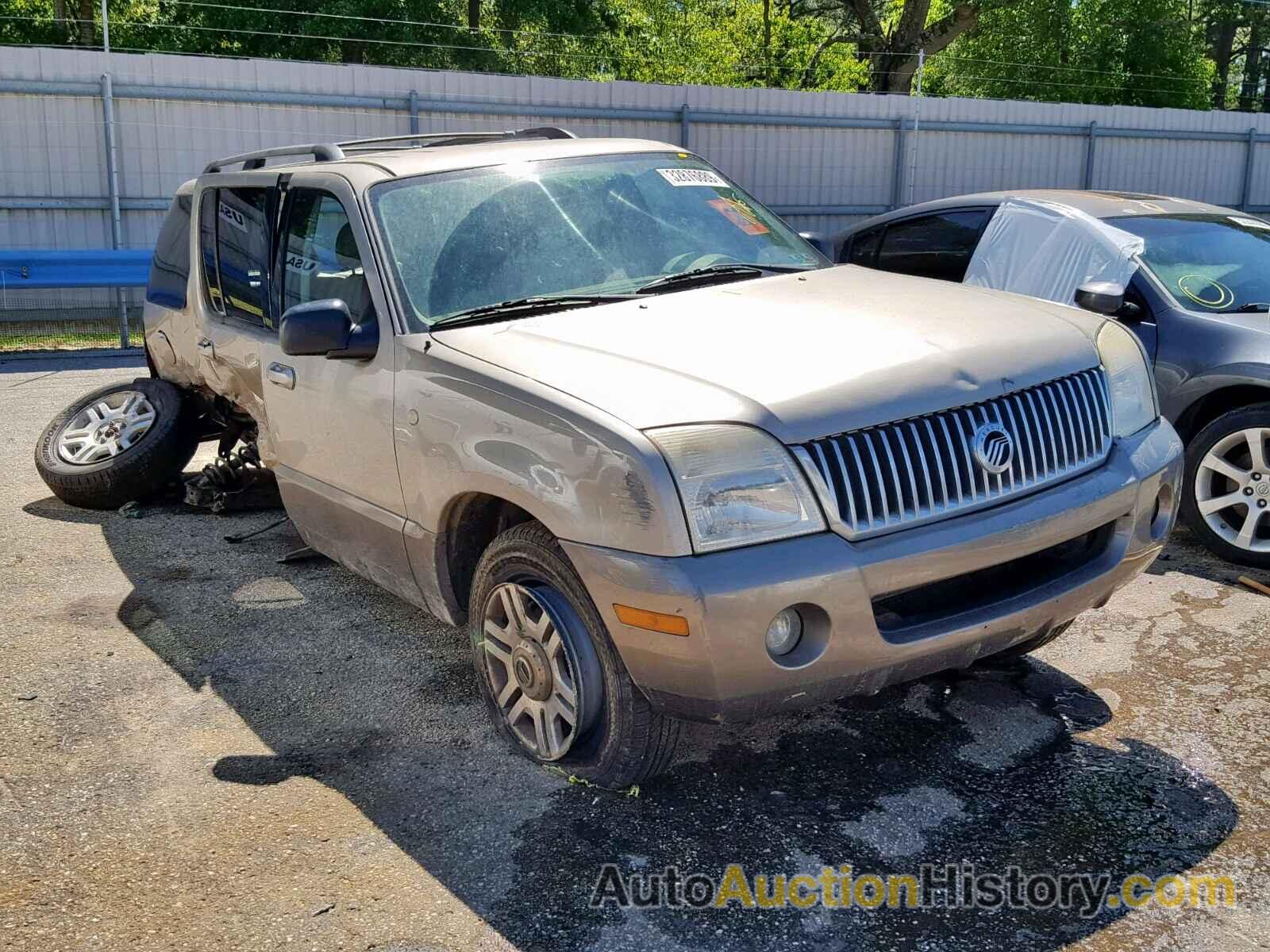 2004 MERCURY MOUNTAINEER, 4M2ZU86K54UJ05273