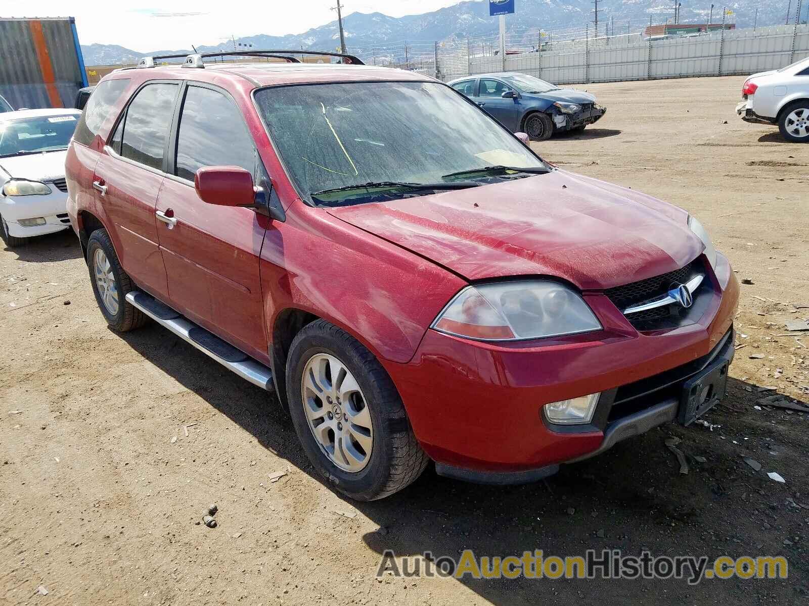 2003 ACURA MDX TOURIN TOURING, 2HNYD18663H519196