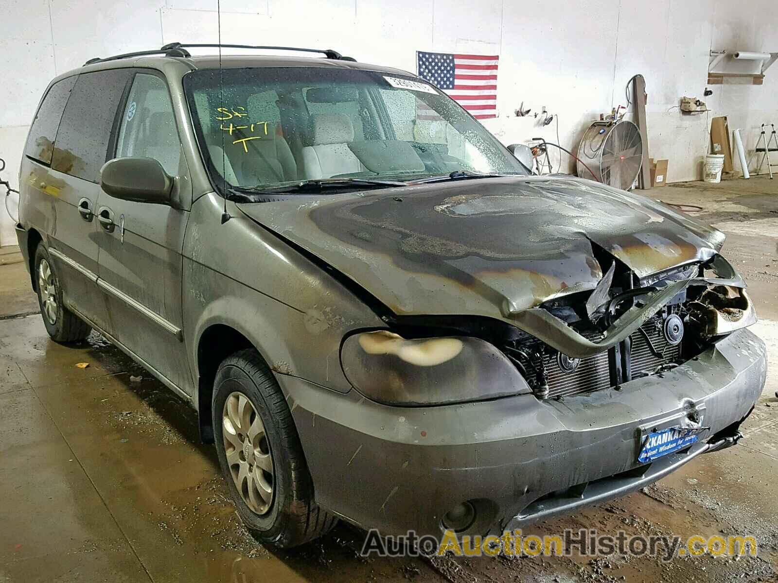 2004 KIA SEDONA EX, KNDUP131846571455