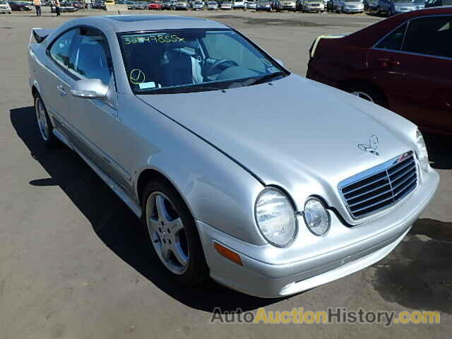 2002 MERCEDES-BENZ CLK430, WDBLJ70G72T126212