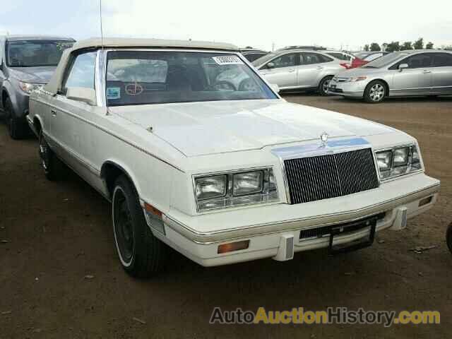 1982 CHRYSLER LEBARON , 1C3BC45B2CG187260