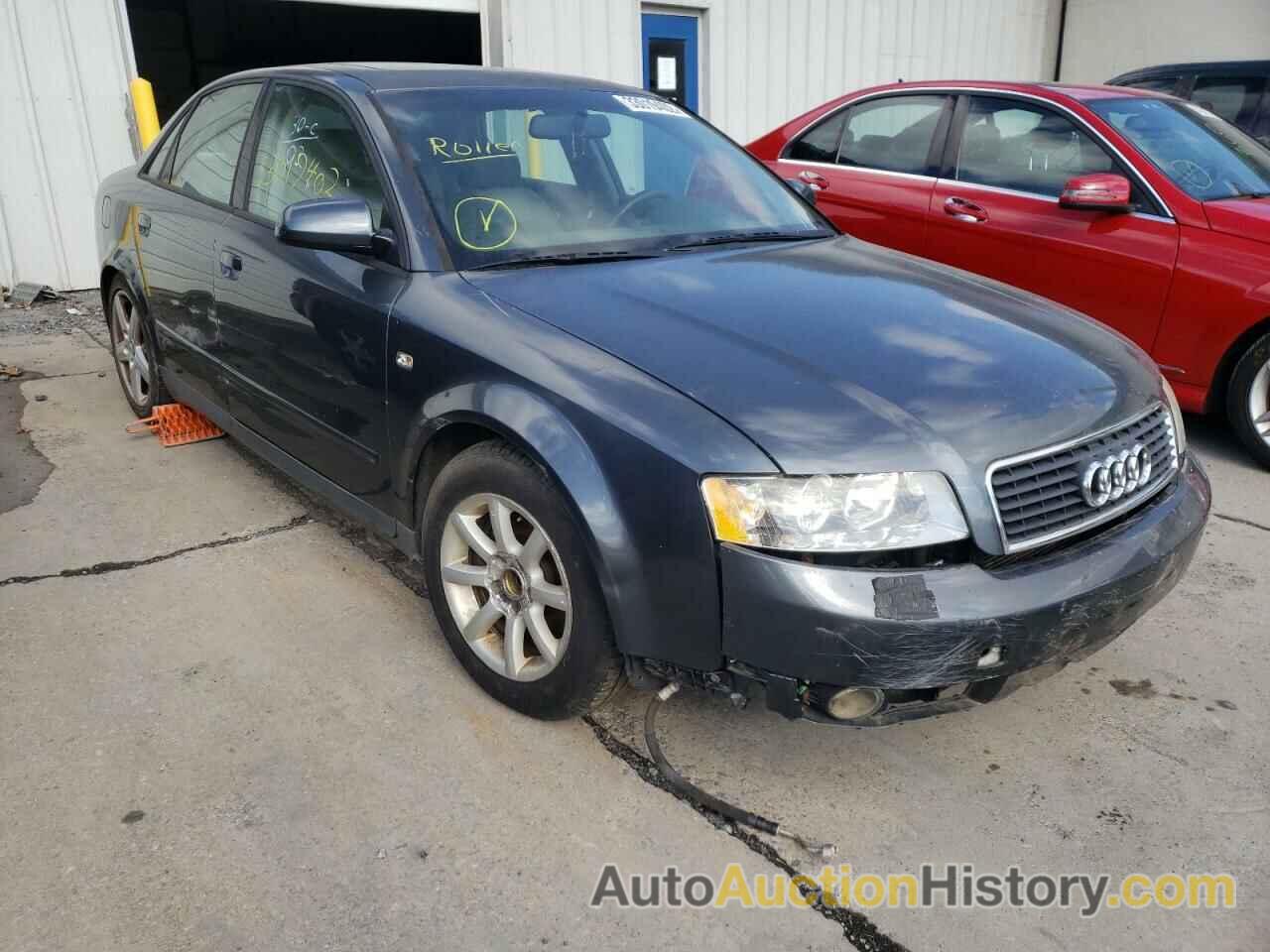 2003 AUDI A4 1.8T QUATTRO, WAULC68E43A118216