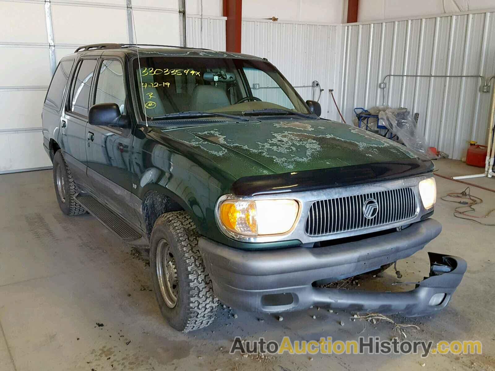 2000 MERCURY MOUNTAINEER, 4M2ZU86P4YUJ45703