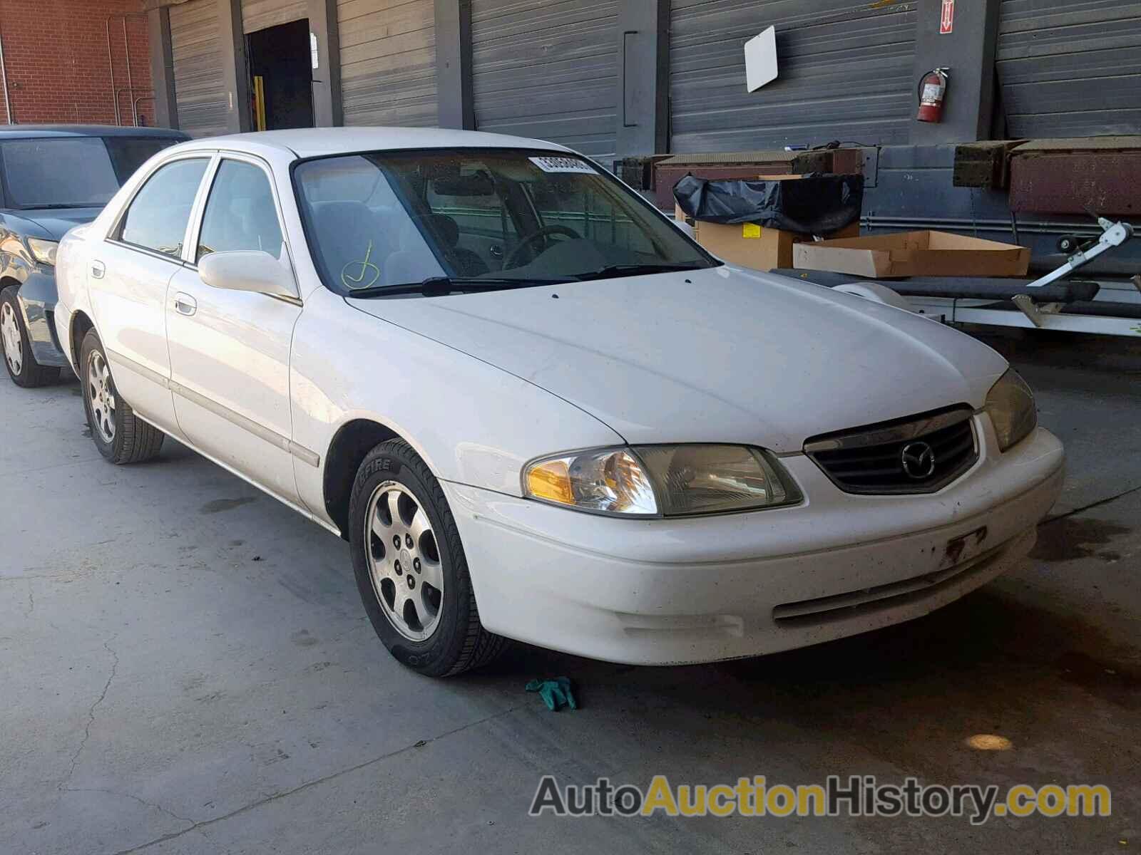 2002 MAZDA 626 LX, 1YVGF22C725289782