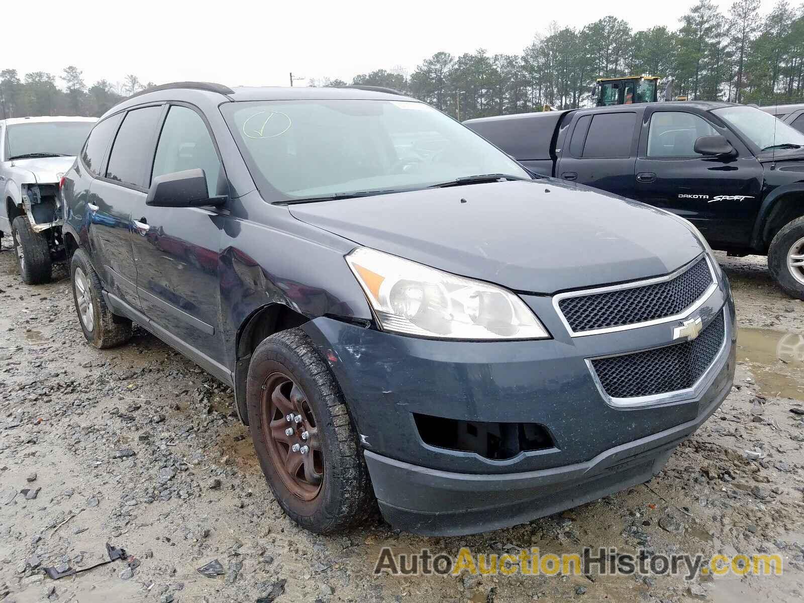 2011 CHEVROLET TRAVERSE L LS, 1GNKREED7BJ272301