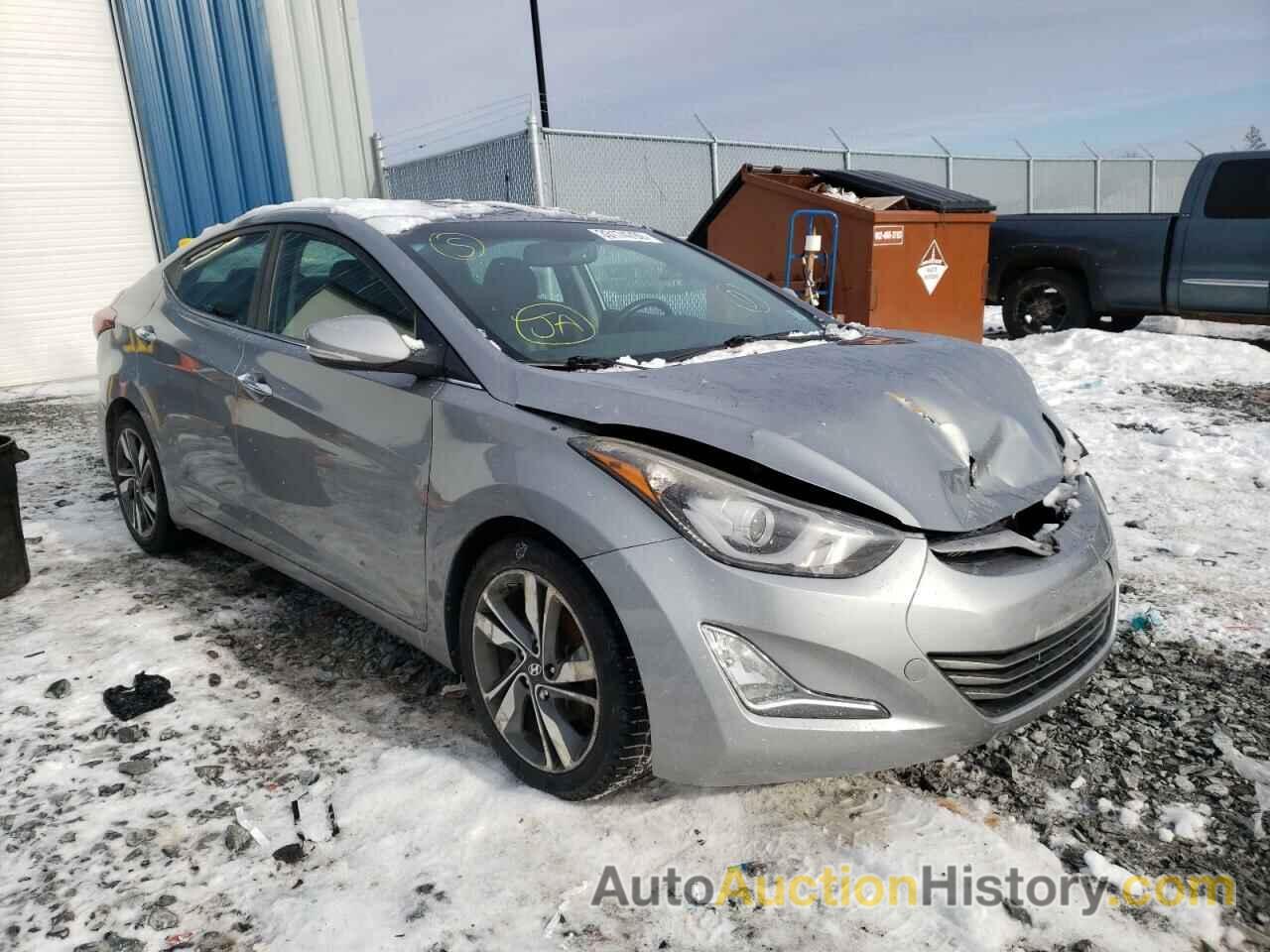 2014 HYUNDAI ELANTRA SE, KMHDH4AH1EU141175