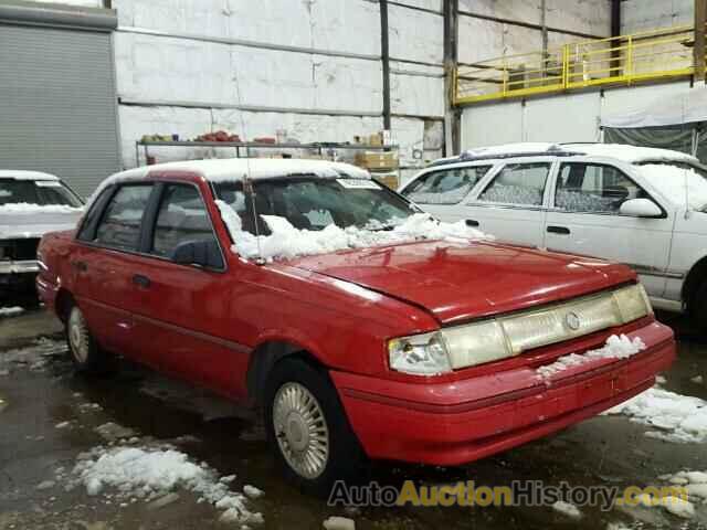 1992 MERCURY TOPAZ GS, 2MEPM36UXNB635682