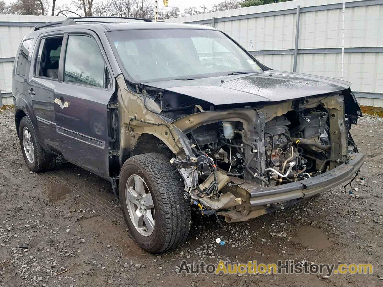 2011 HONDA PILOT EXLN, 5FNYF4H7XBB086142