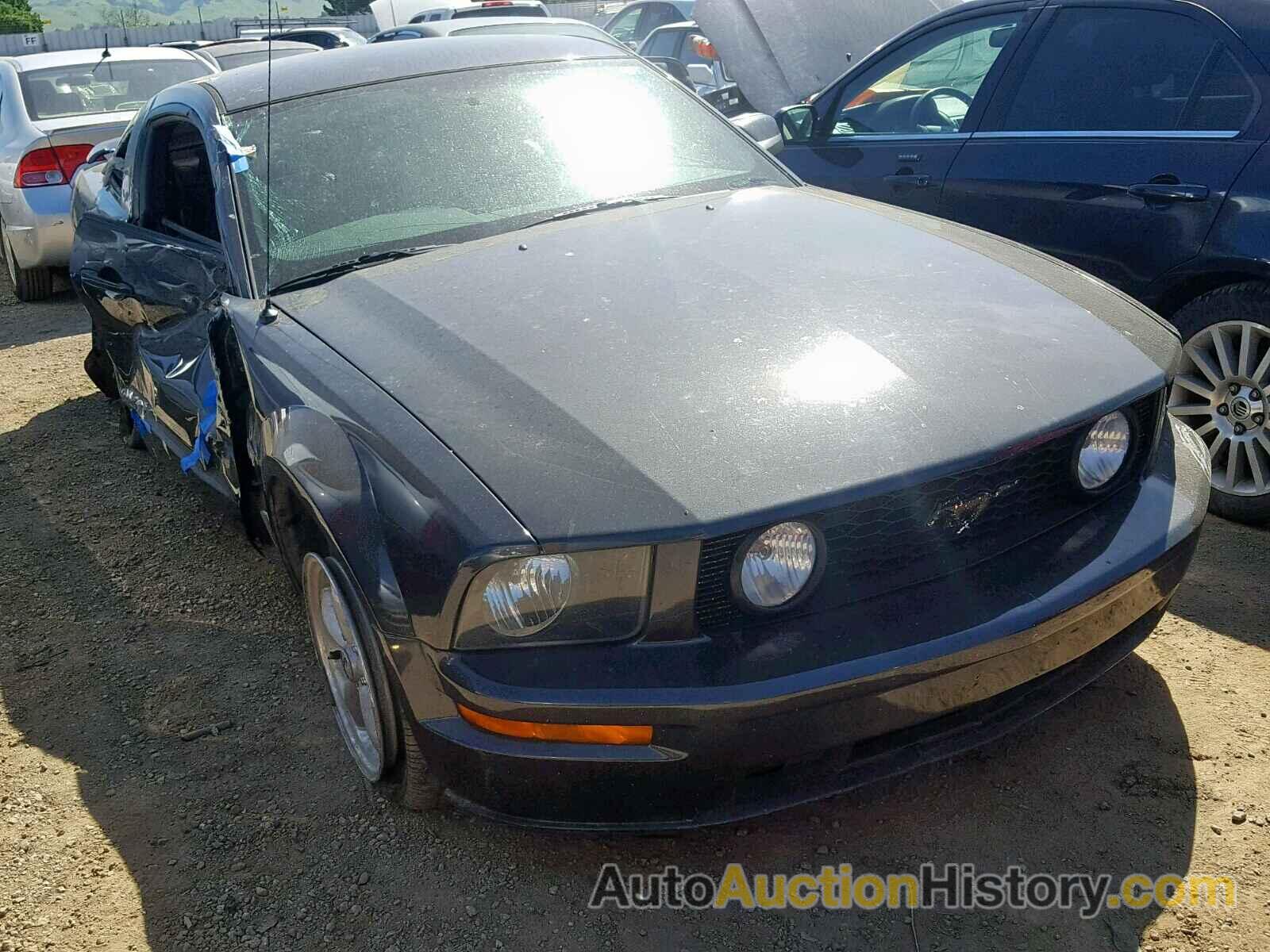 2007 FORD MUSTANG GT, 1ZVFT82H275257318