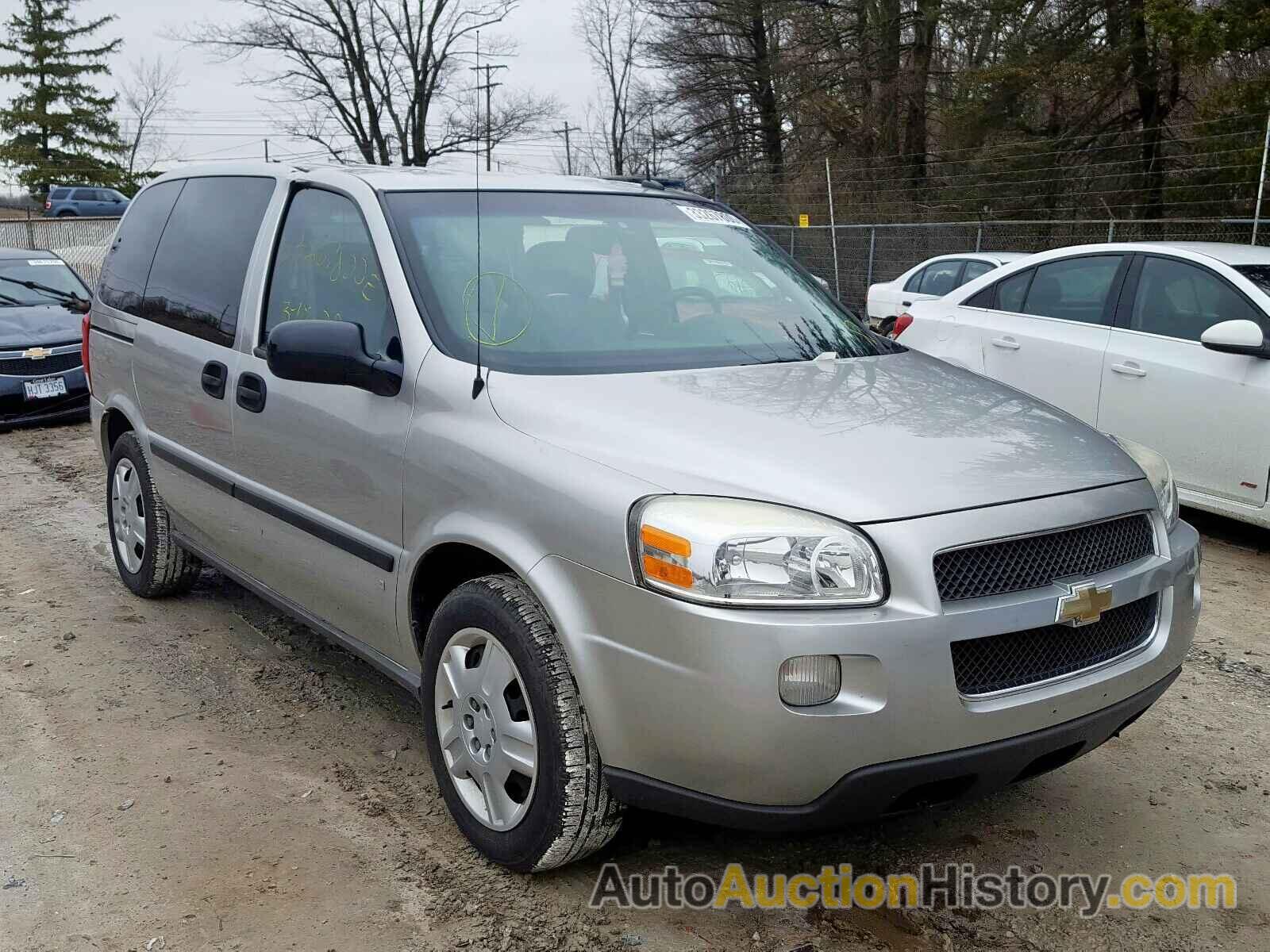 2007 CHEVROLET UPLANDER L LS, 1GNDU23107D169984