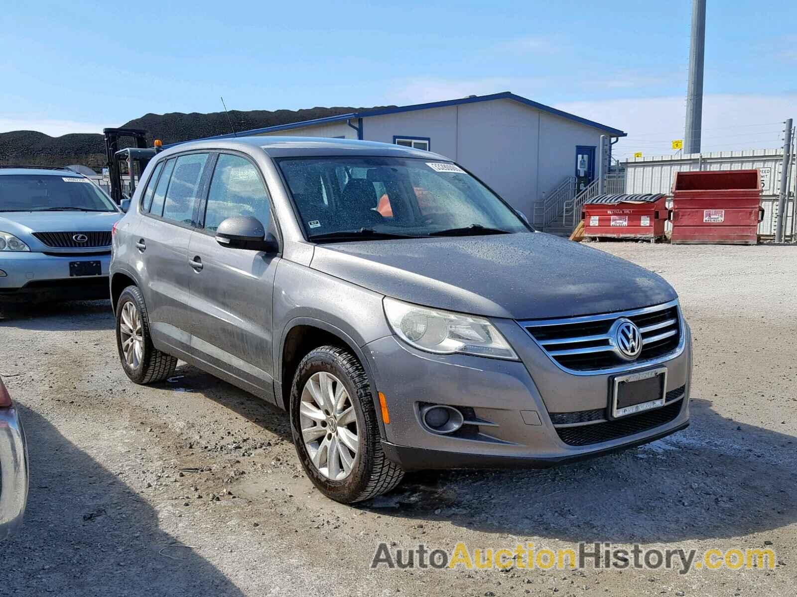 2009 VOLKSWAGEN TIGUAN S, WVGAV75N89W502991