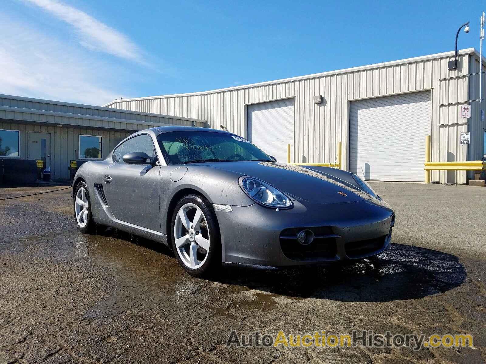 2007 PORSCHE CAYMAN S, WP0AA29837U762764