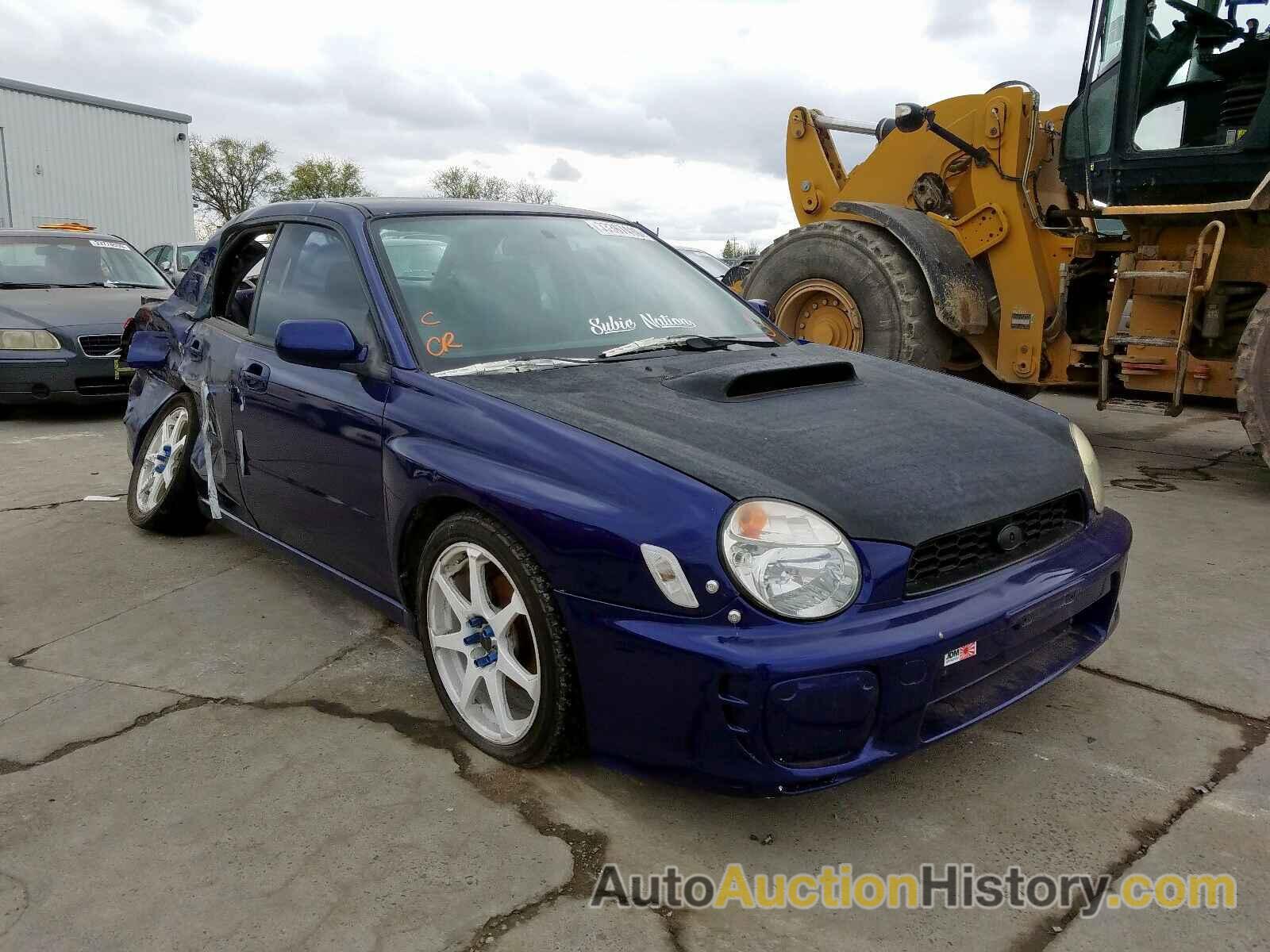 2002 SUBARU IMPREZA RS, JF1GD67512H520564