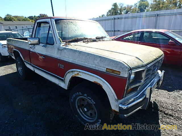 1986 FORD F150, 1FTCF15N2GNA27610