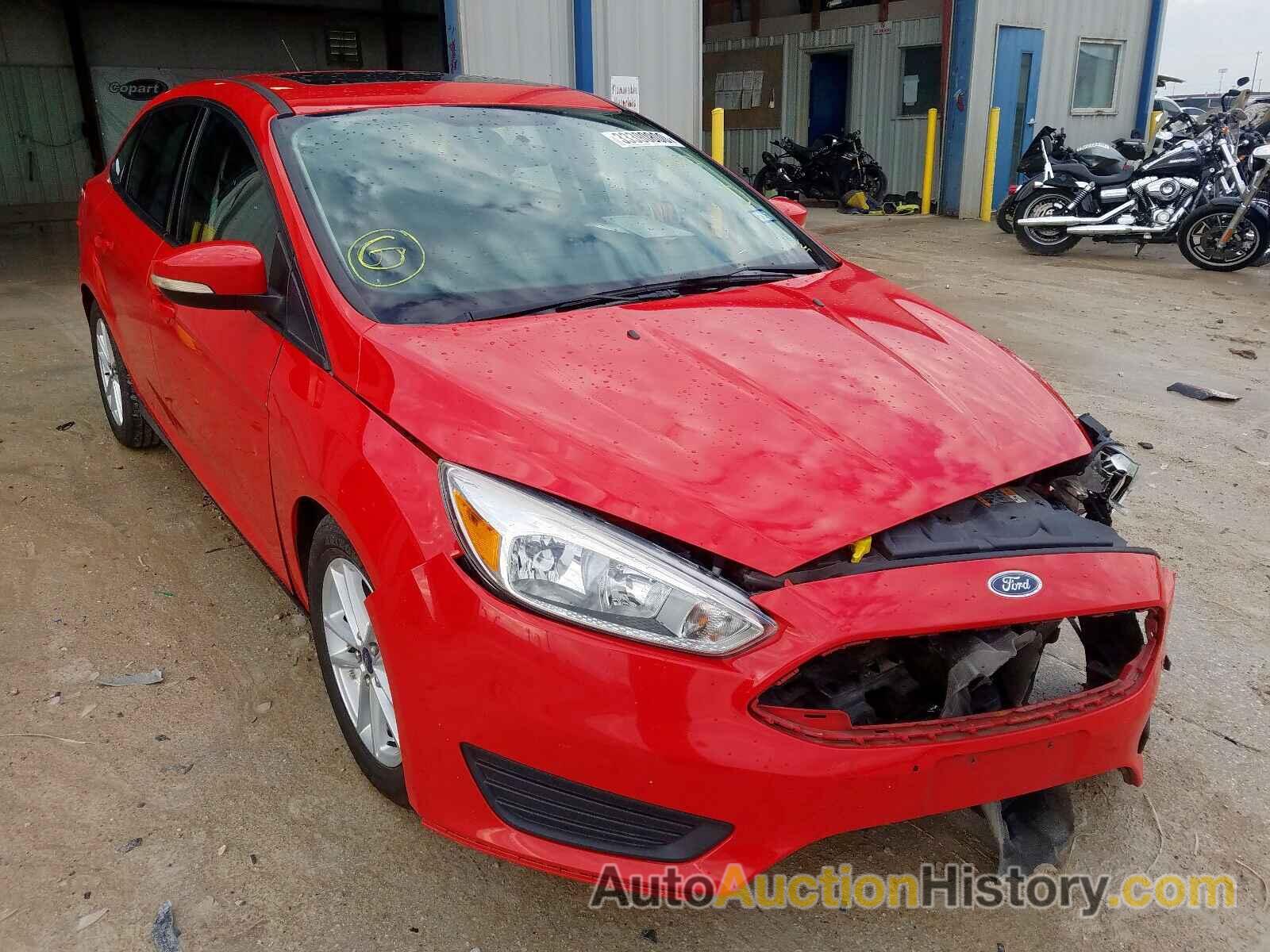 2015 FORD FOCUS SE, 1FADP3F22FL263532