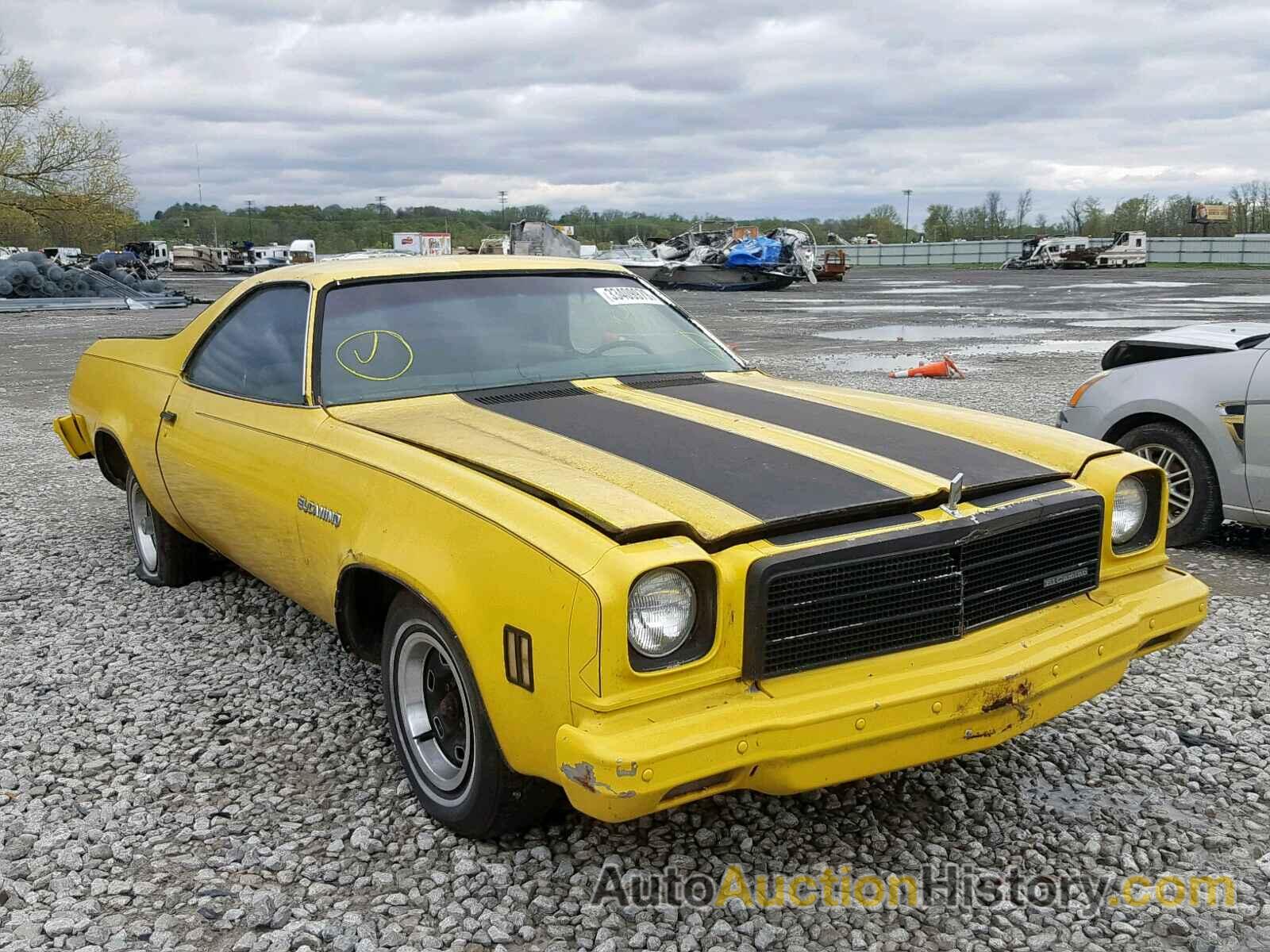 1974 CHEVROLET EL CAMINO, 1D80H4R476535