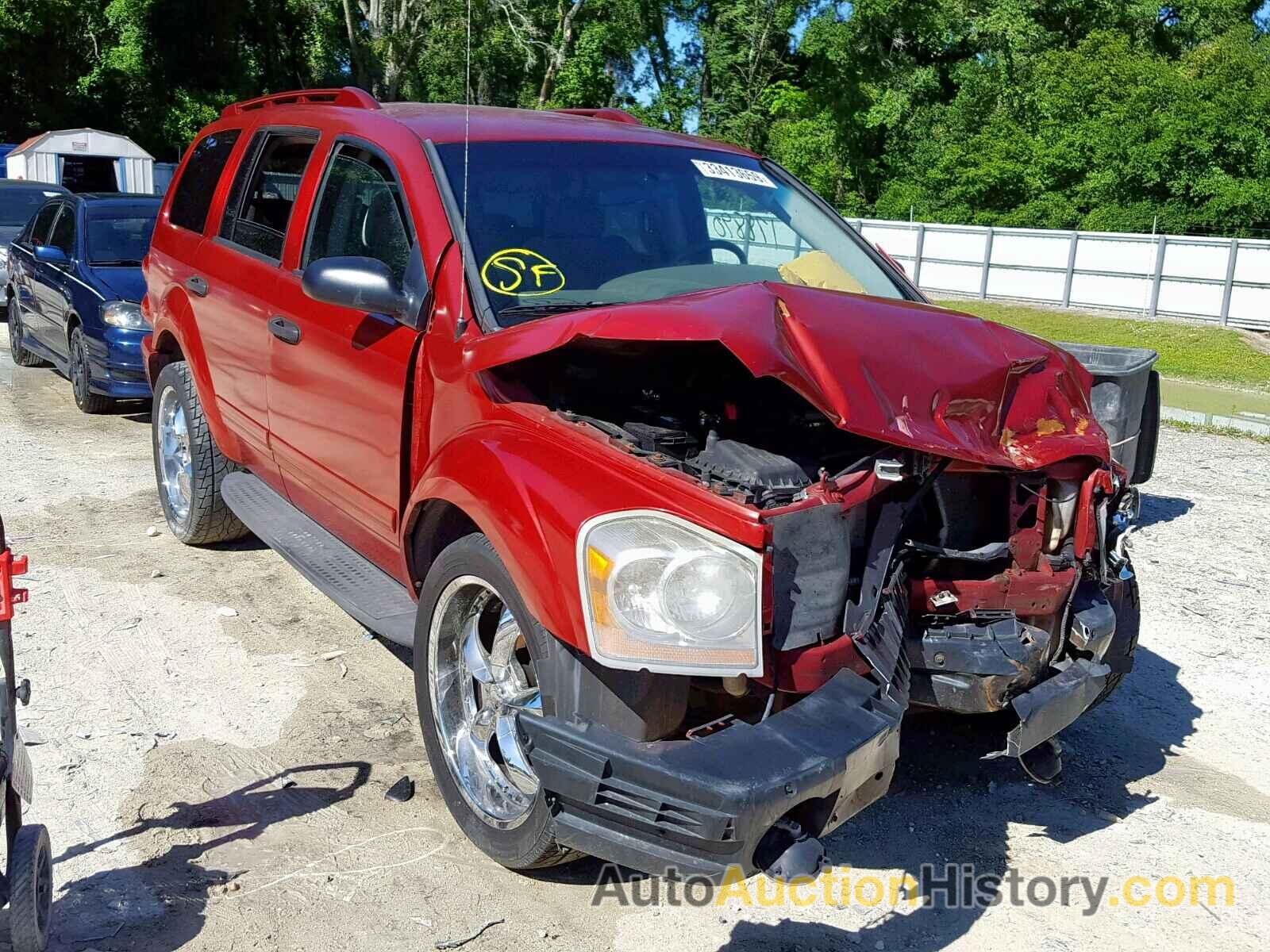 2006 DODGE DURANGO SLT, 1D4HB48N76F166075