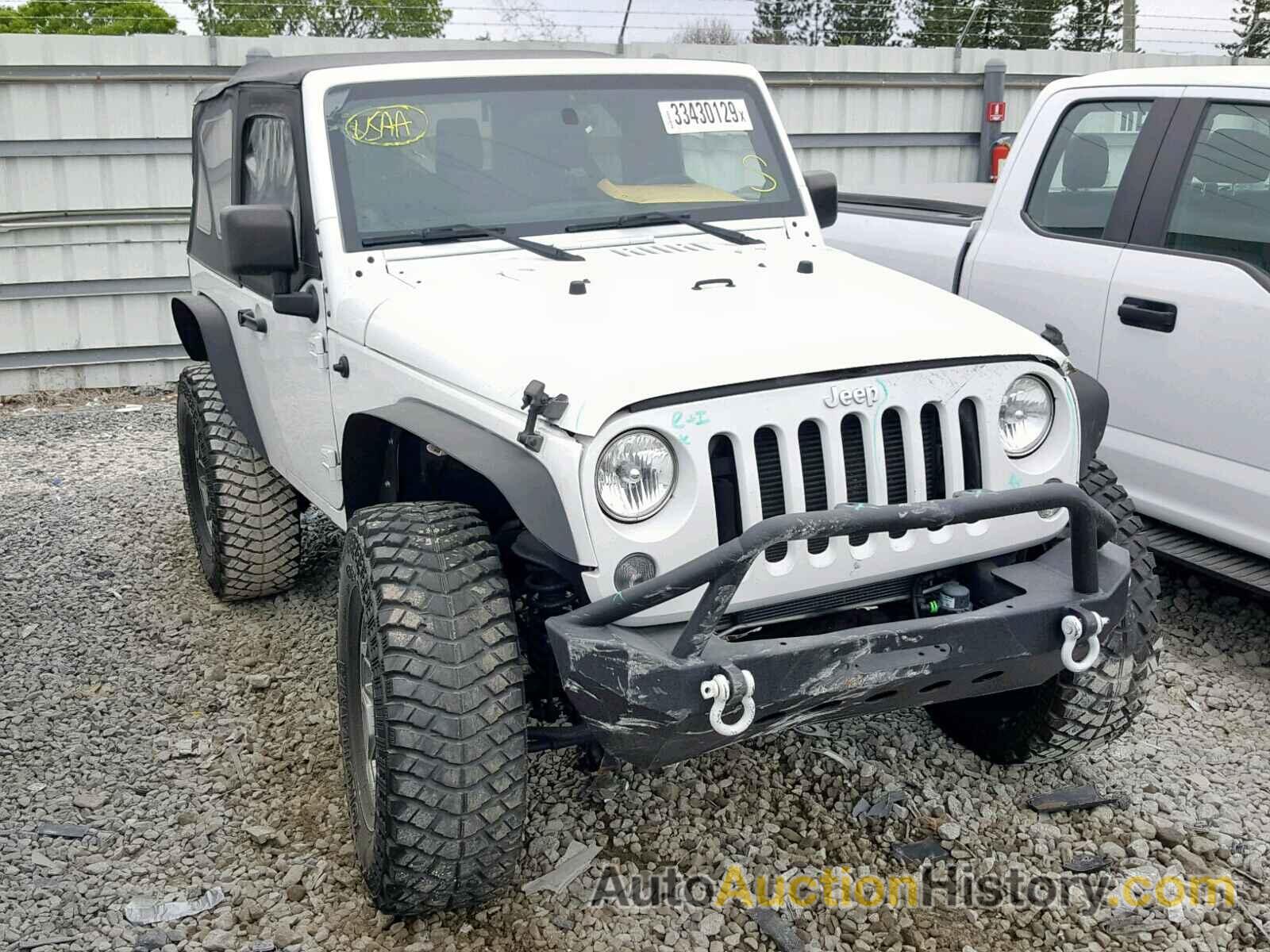 2014 JEEP WRANGLER SPORT, 1C4AJWAGXEL151188