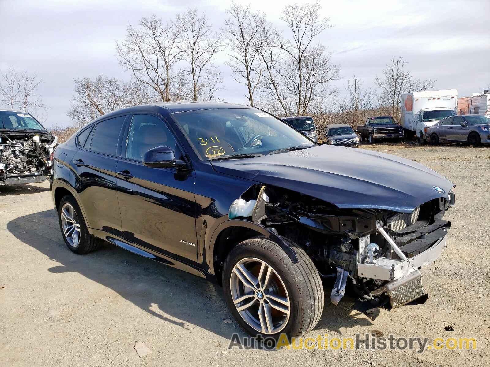 2018 BMW X6 XDRIVE5 XDRIVE50I, 5UXKU6C5XJ0Z66623