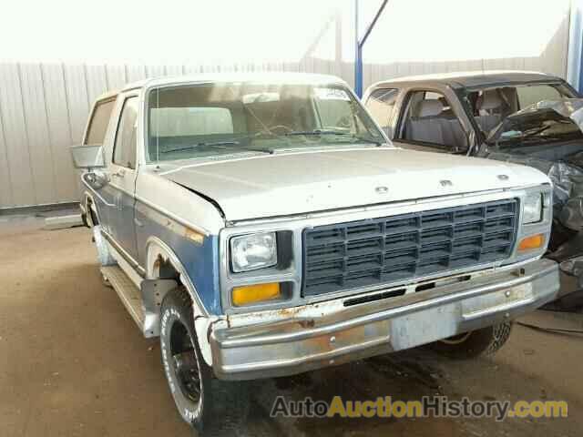 1981 FORD BRONCO, 1FMDU15E2BLA45048