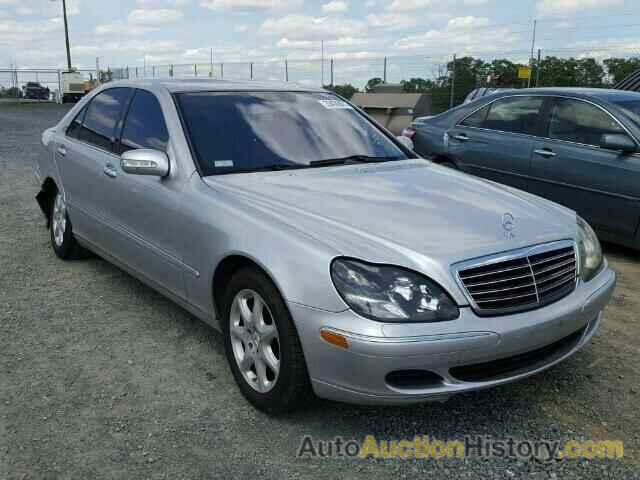 2005 MERCEDES-BENZ S430 4MATI, WDBNG83J45A454451