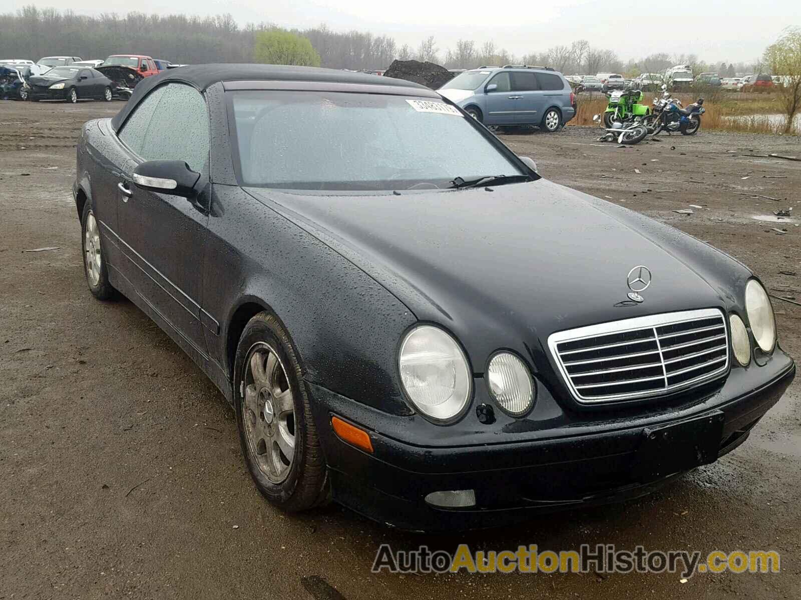 2002 MERCEDES-BENZ CLK 320, WDBLK65G62T114391