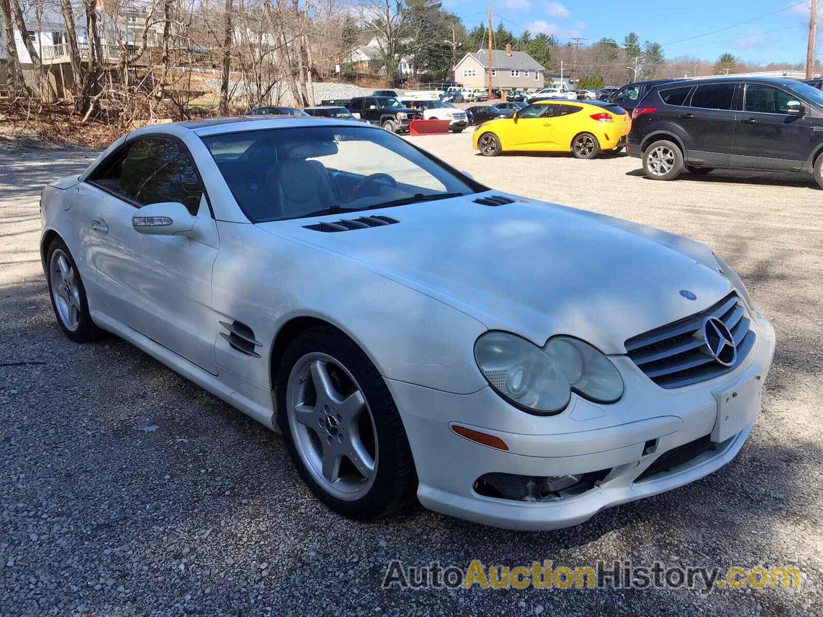 2003 MERCEDES-BENZ SL 500R, WDBSK75F53F040714