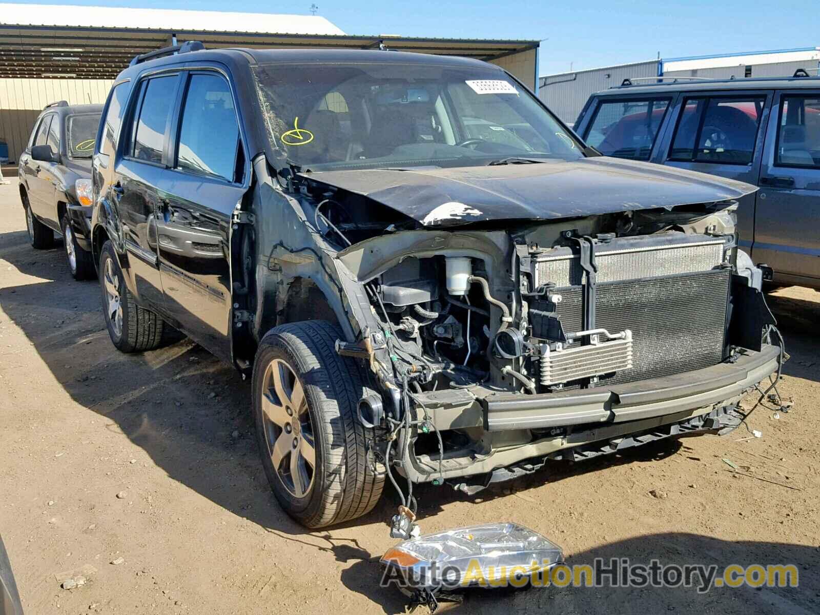 2012 HONDA PILOT TOURING, 5FNYF4H98CB074784