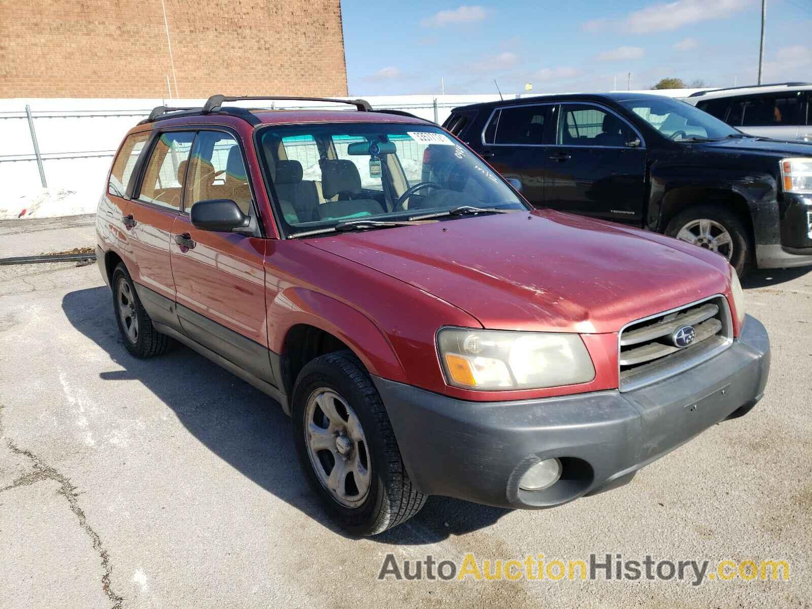 2003 SUBARU FORESTER 2.5X, JF1SG63653H750464