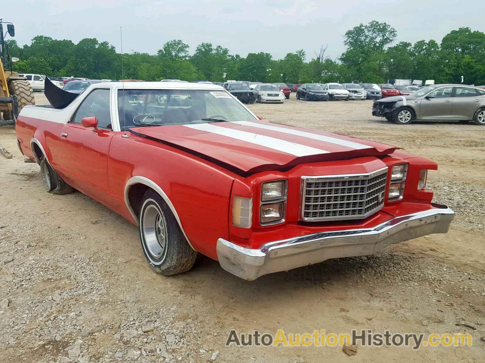 1978 FORD RANCHERO, 8H47H174367