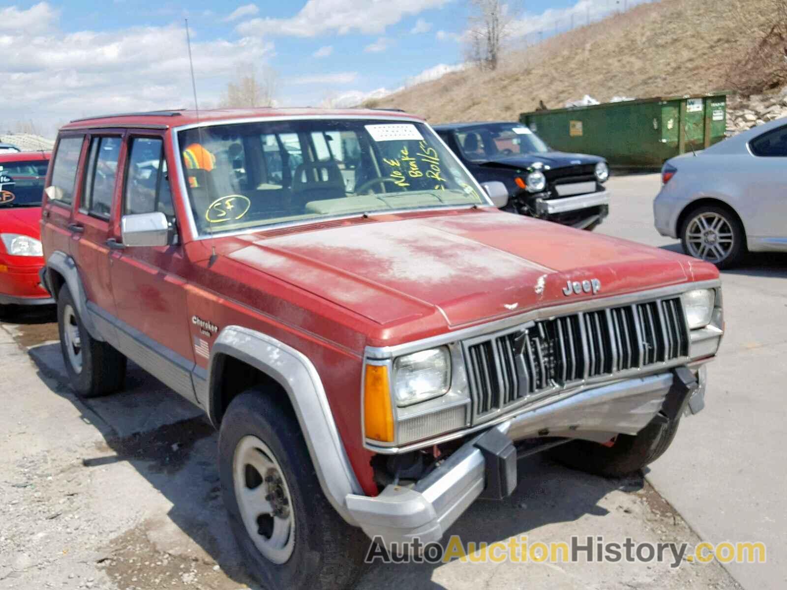 1990 JEEP CHEROKEE LAREDO, 1J4FJ58L2LL107681