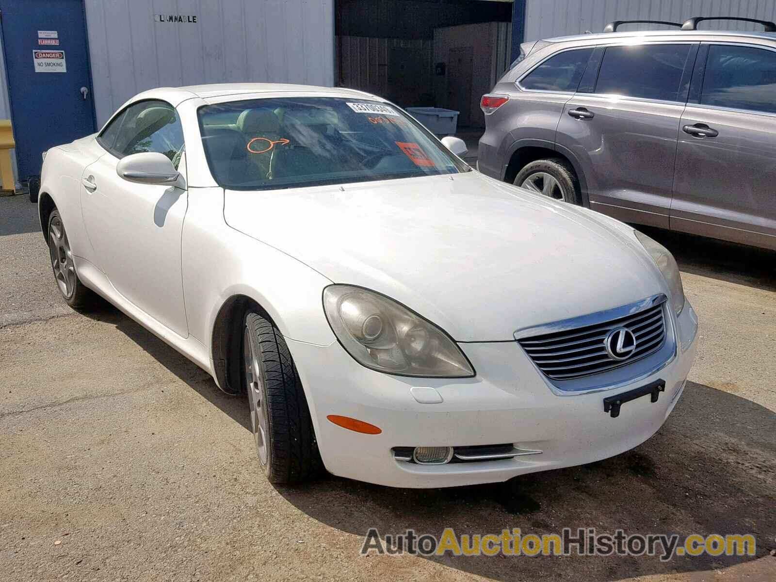 2006 LEXUS SC 430, JTHFN48Y469003192